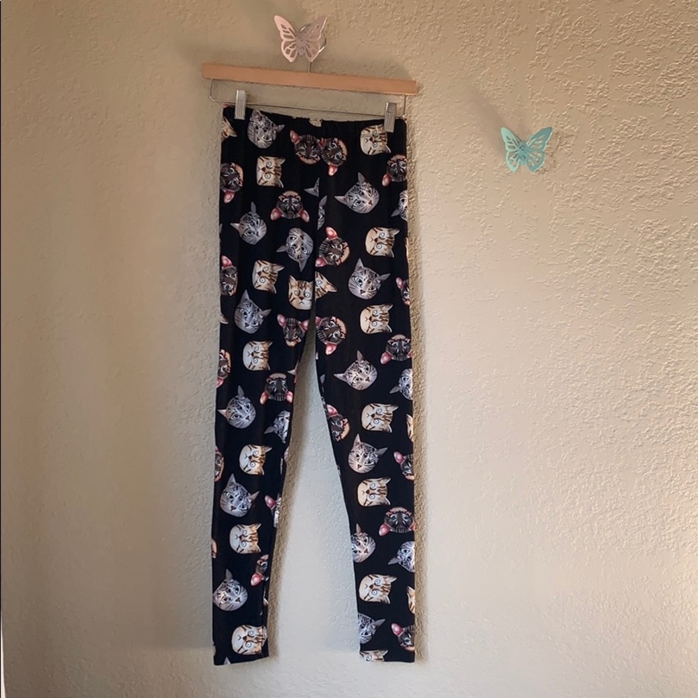 Cat face legging